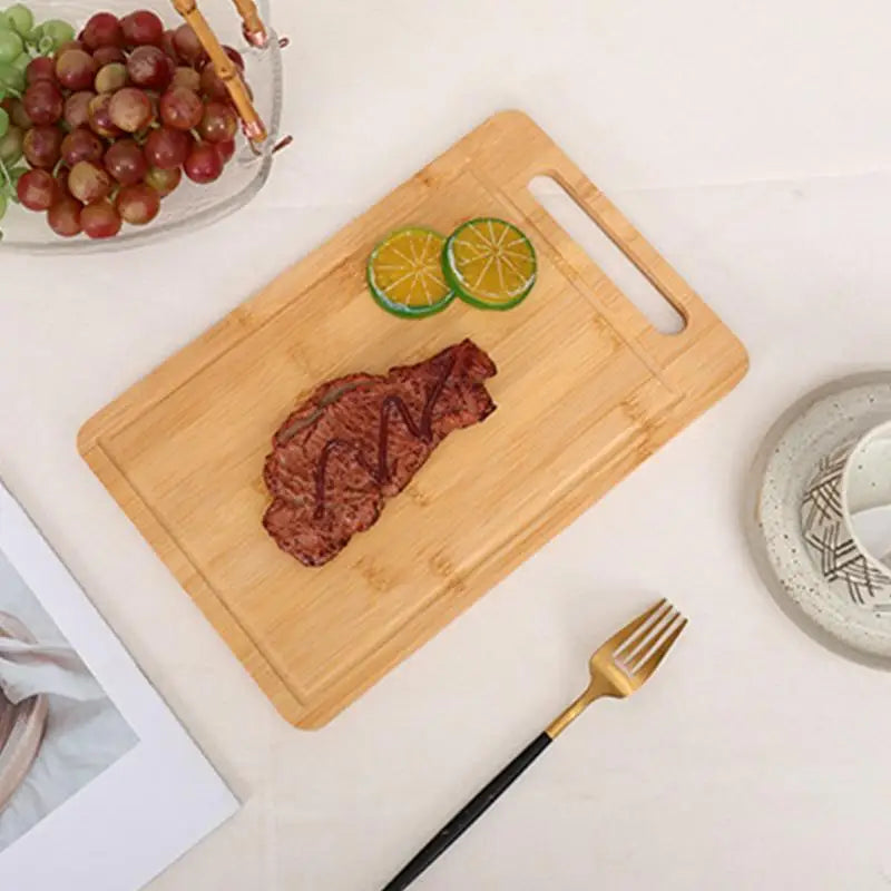 DualWood - Reversible Wooden Cutting and Serving Tray