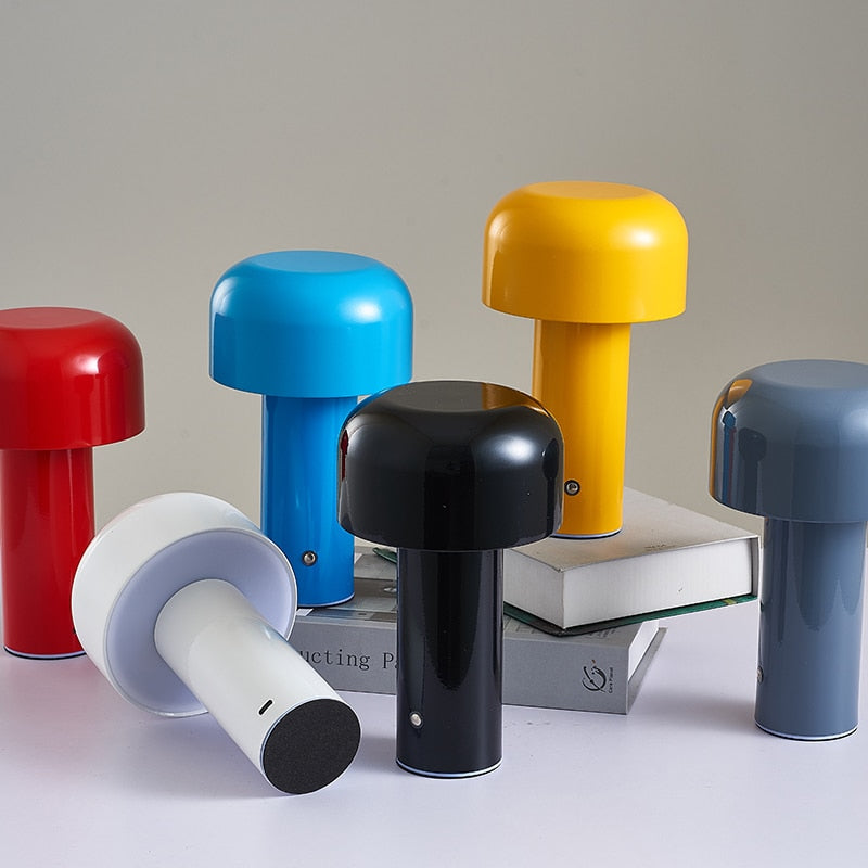 Italian Mushroom Wireless Table Lamp - Elegant Table Lamp for a Magical Atmosphere