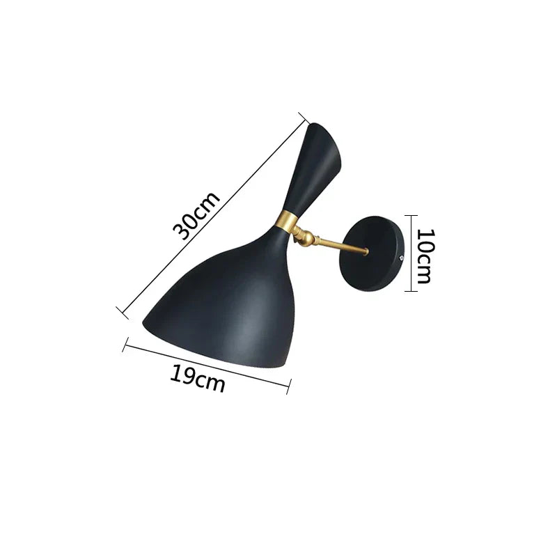 LoftGlow - Modern LED Sänglampa för Sovrummet