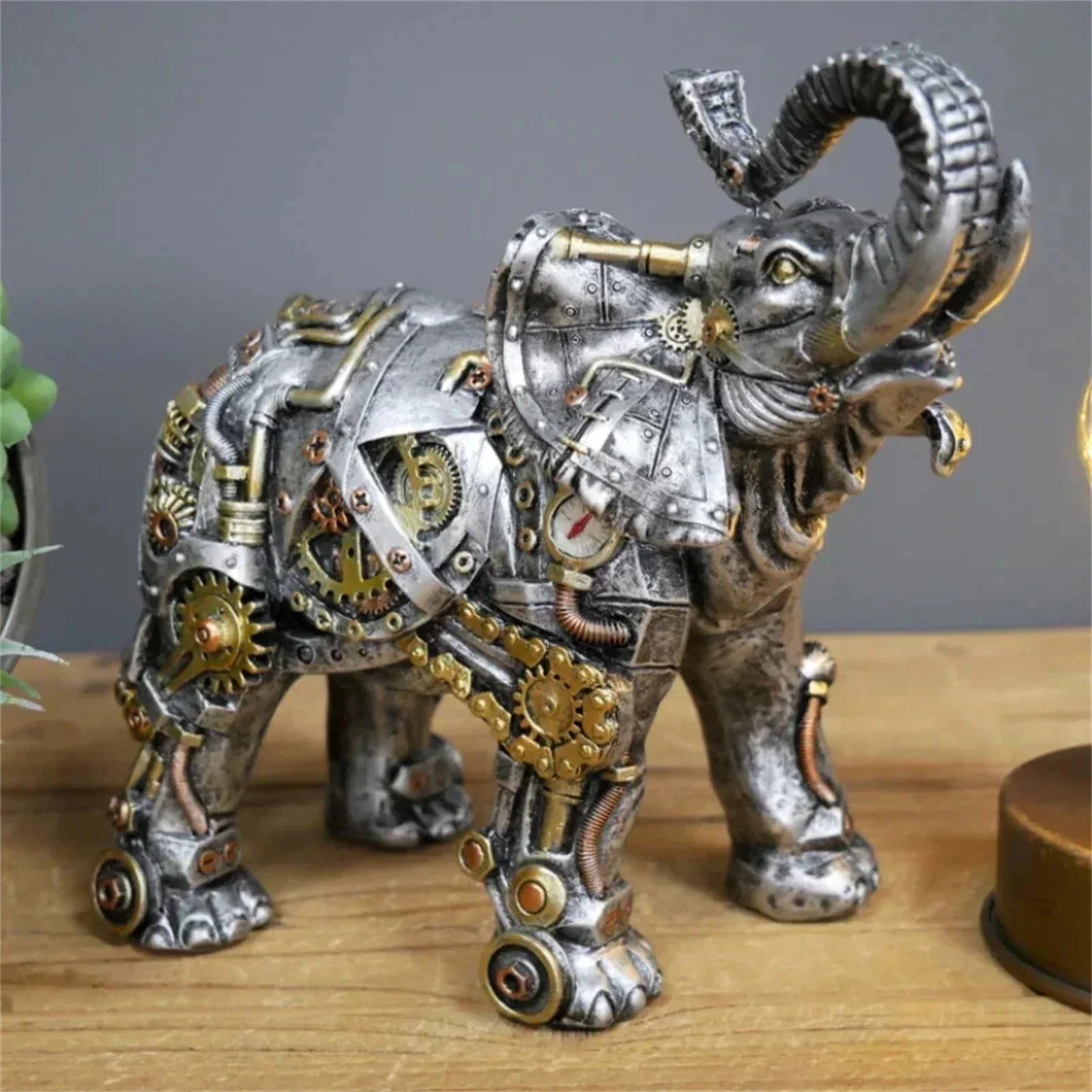 SteamBeast - Steampunk Animal Figures with Gear Discs