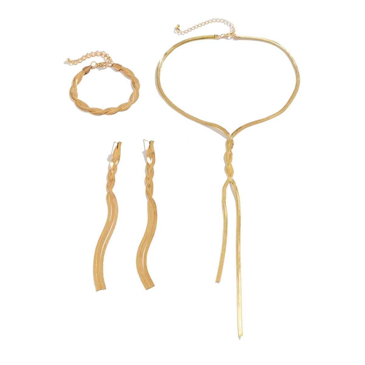 Timeless Elegance Set - Luxurious 3-piece Jewelry Composition
