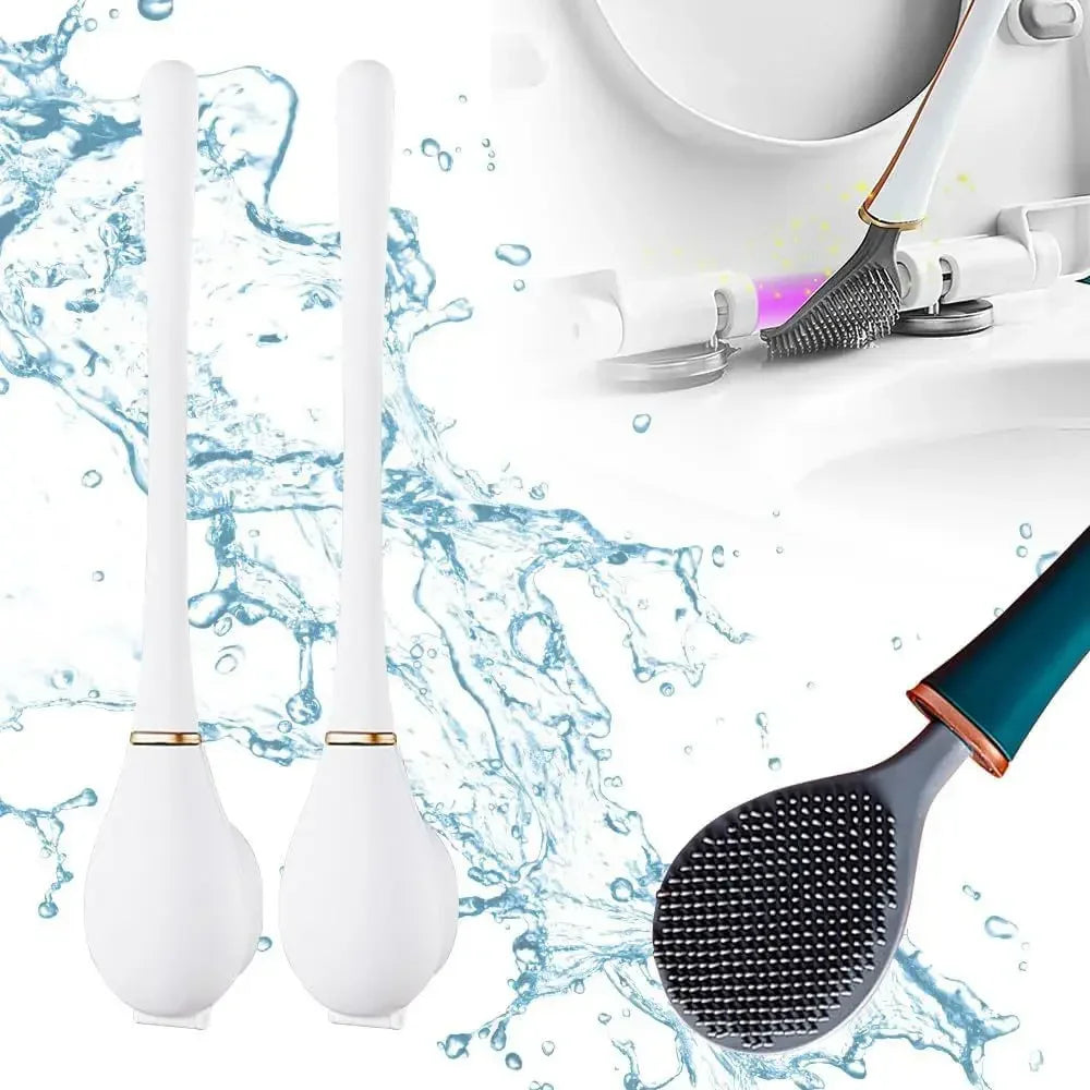 SumiClean - Tight Silicone Toilet Brush for Your Bathroom