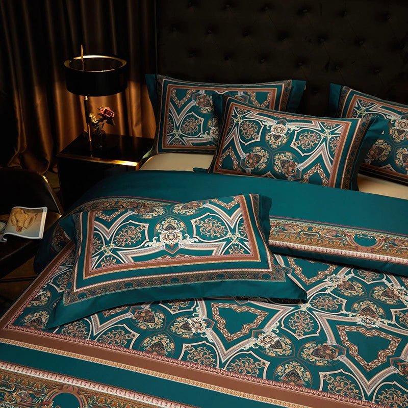 Vintage Grandeur - Luxurious Duvet Set in Egyptian Cotton