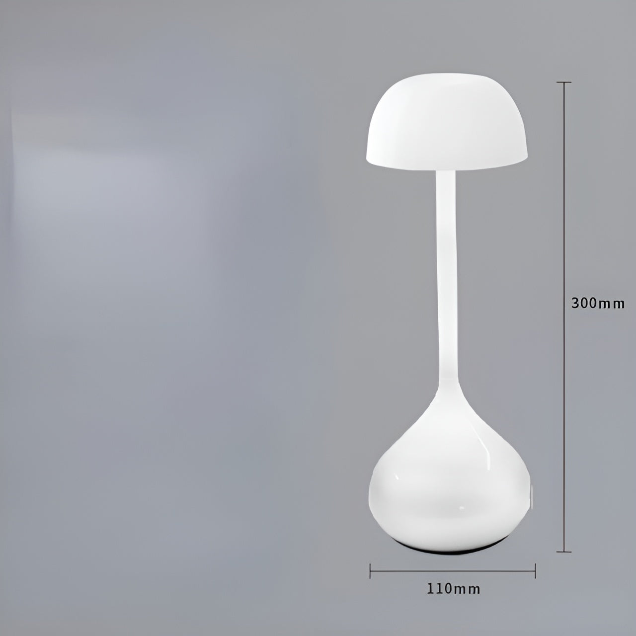 LumiTouch Wireless LED Table Lamp – Elegant, Dimmable and Modern 