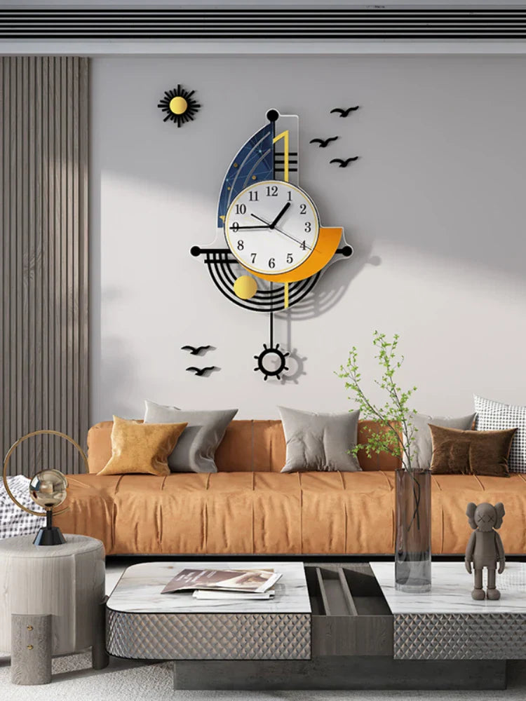 NauticTime Clock - Elegant Sailboat Alarm Clock