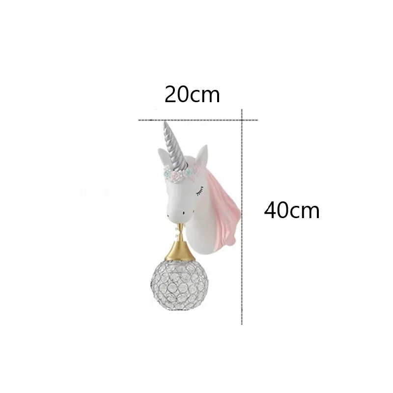 UnicornLicht – Playful Wall Lamp for Children's Rooms