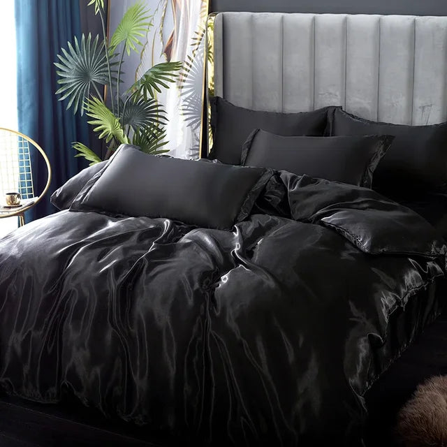 SatinDream Bedding Set - Luxurious Satin Bedding for Dreamy Nights
