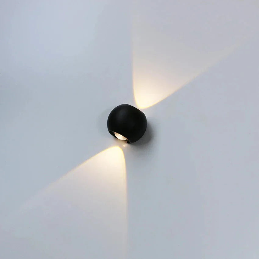 SolarGlow - 6W Outdoor Wall Light