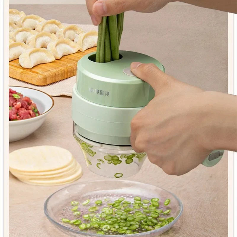 FlexiSlice – 4-in-1 Electric Chopper