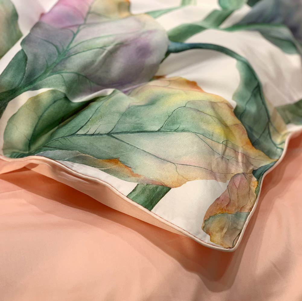 Dainty Sunflower - Luxurious Egyptian Cotton Duvet Cover