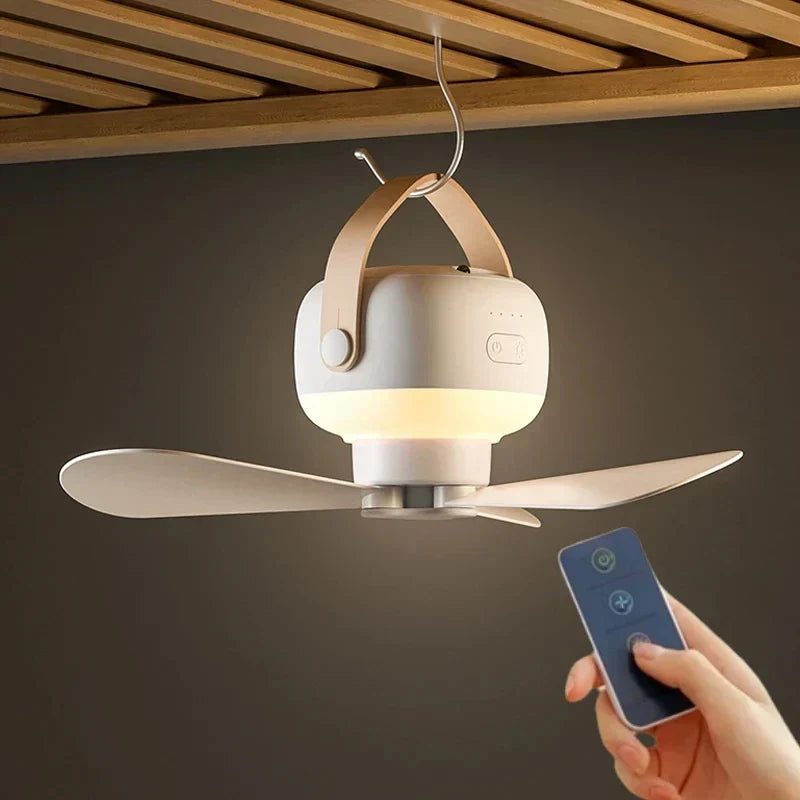 AirGlow Luxe Fan – Elegant Ceiling Fan with LED Lighting