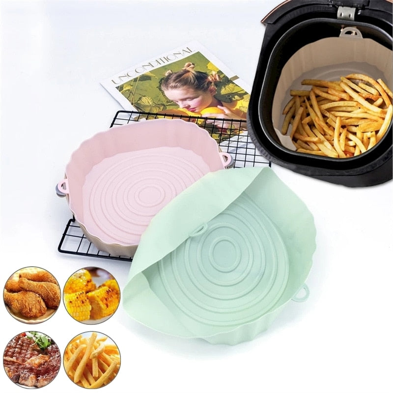 SiliconFry Form – Reusable Airfryer Form for Dishwasher