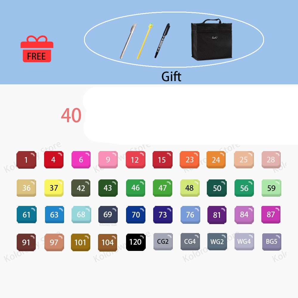 MangaBlend - Professional Colored Pencils for Artists