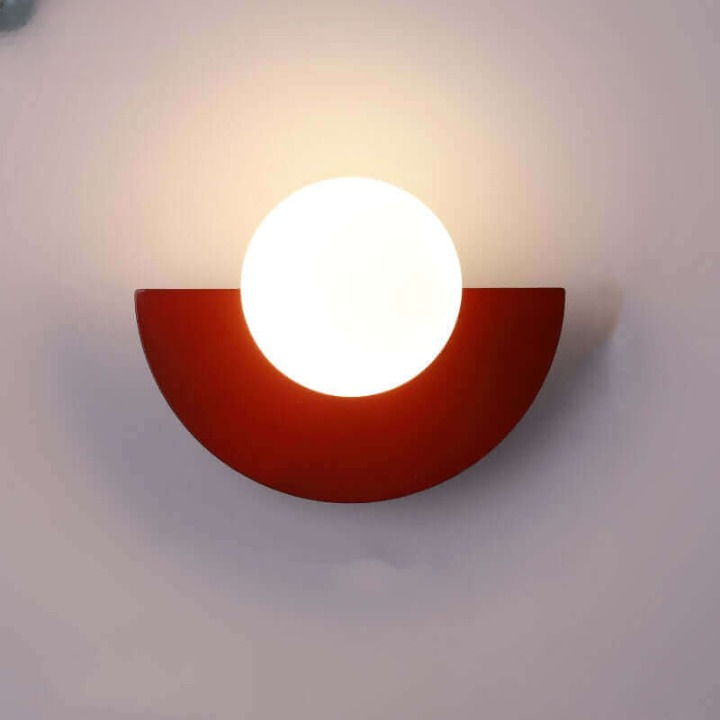 Noorderlicht Charme - Crescent Wall Lamp in Metal 