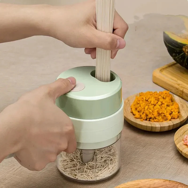 FlexiSlice – 4-in-1 Electric Chopper