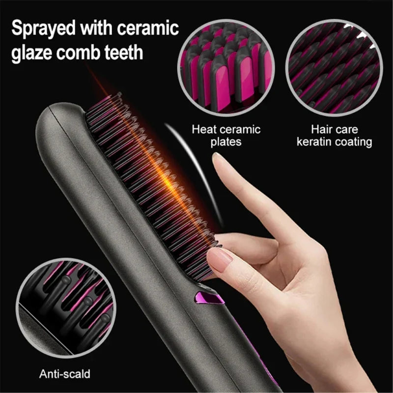 Tima Brush - Cordless Rechargeable Styling Iron Bürste