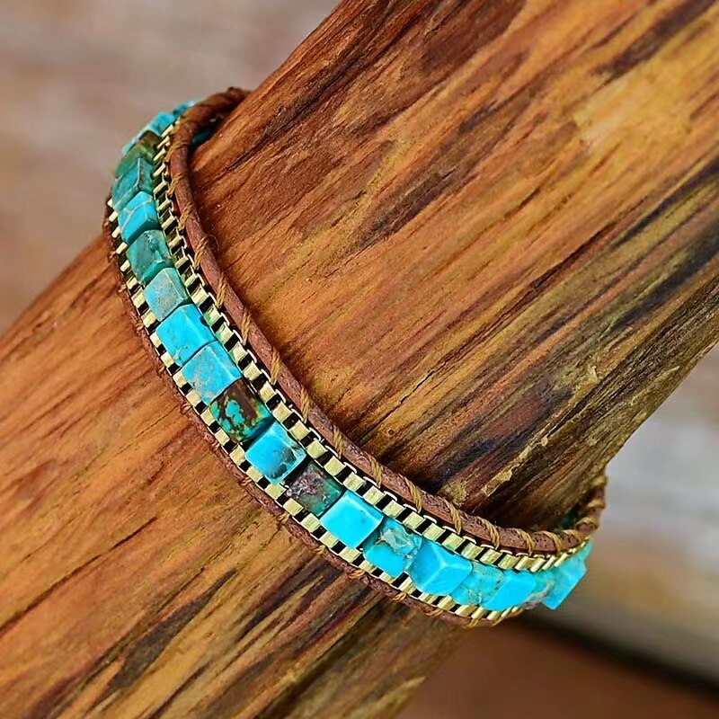 Cairos Bracelet - Luxurious Turquoise Emperor Stone Accessory