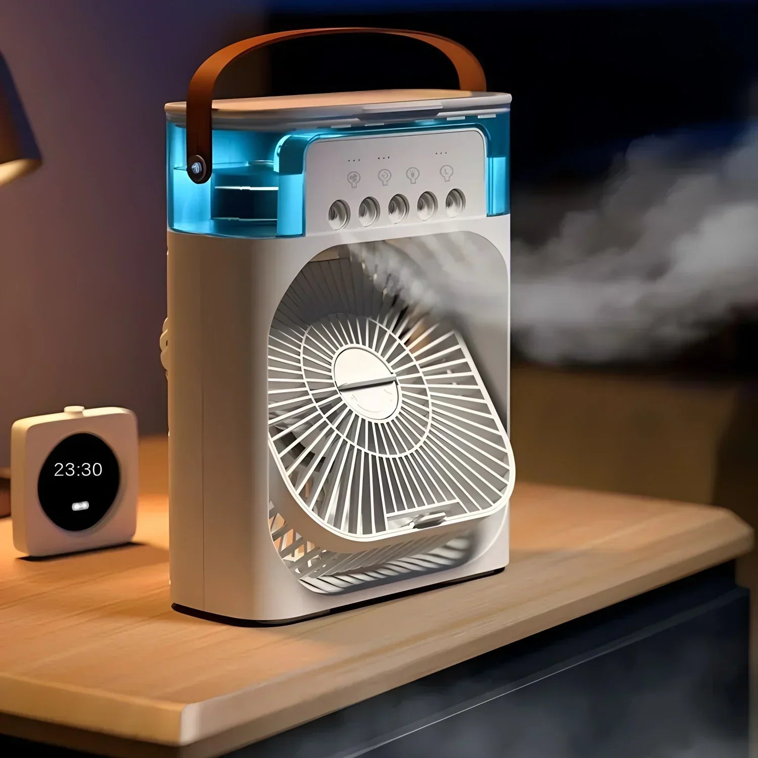 BreezeMaster 3-in-1 Air Conditioning Fan with LED Colors