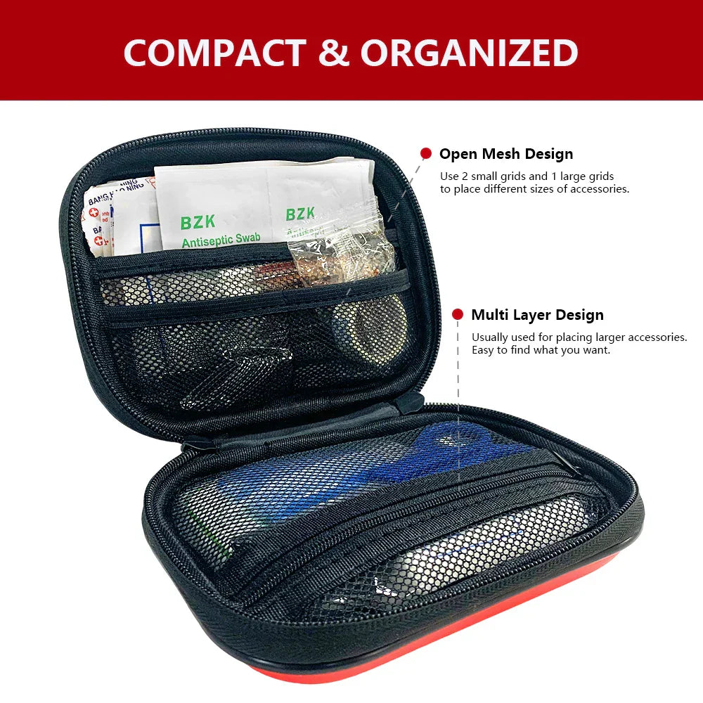 SafeKit Pro - Complete 91-piece First Aid Set