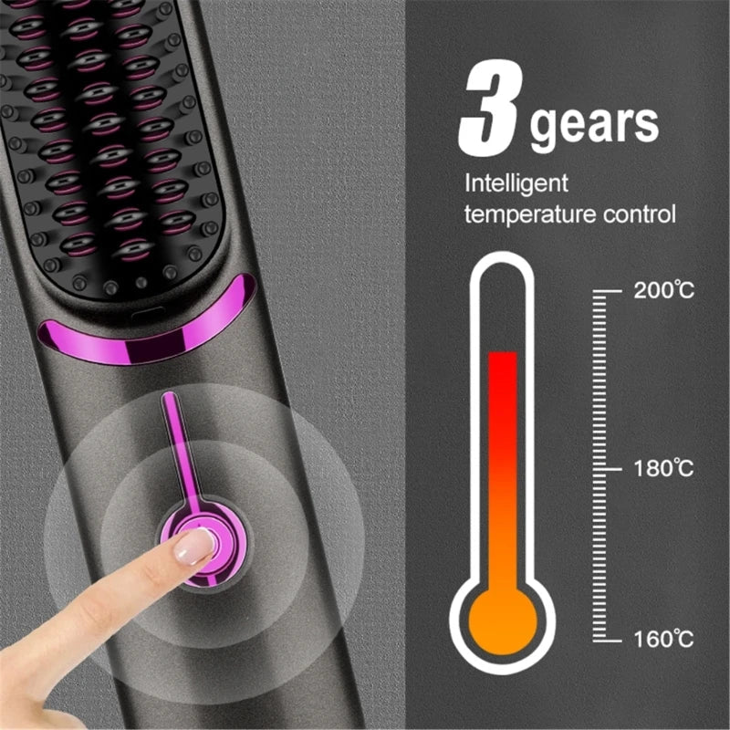 Tima Brush - Cordless Rechargeable Styling Iron Bürste