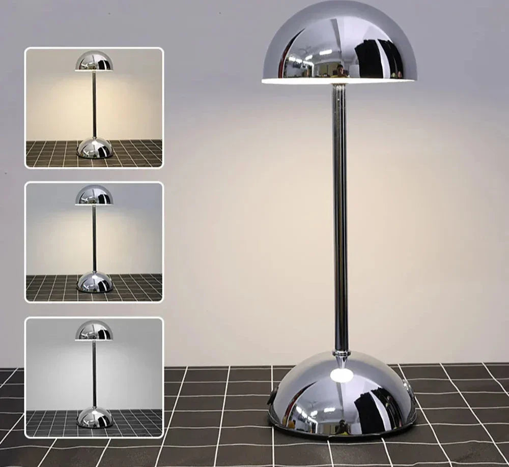 SfeerLjus - Elegant LED-lampa med Trådlös Laddning