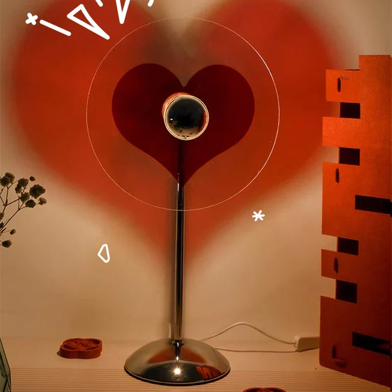 LoveLight – Hjärtfomad LED-lampa för romantisk belysning