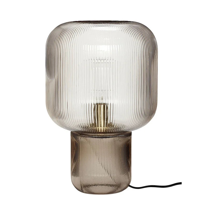 ElegantGlow - Modern Glass Globe Lamp with LED Light