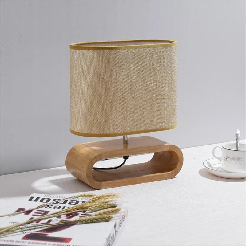 ZenHout - Säre Hout Desk Lamp for Relaxation