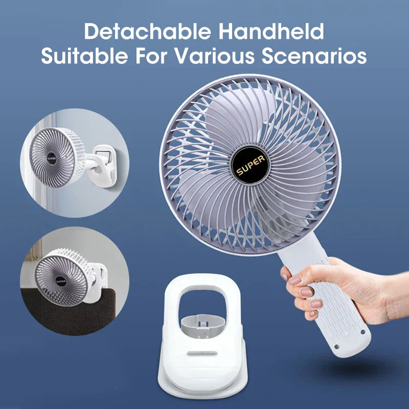 BreezeWave 4-in-1 Fan - Powerful Cooling for Every Situation