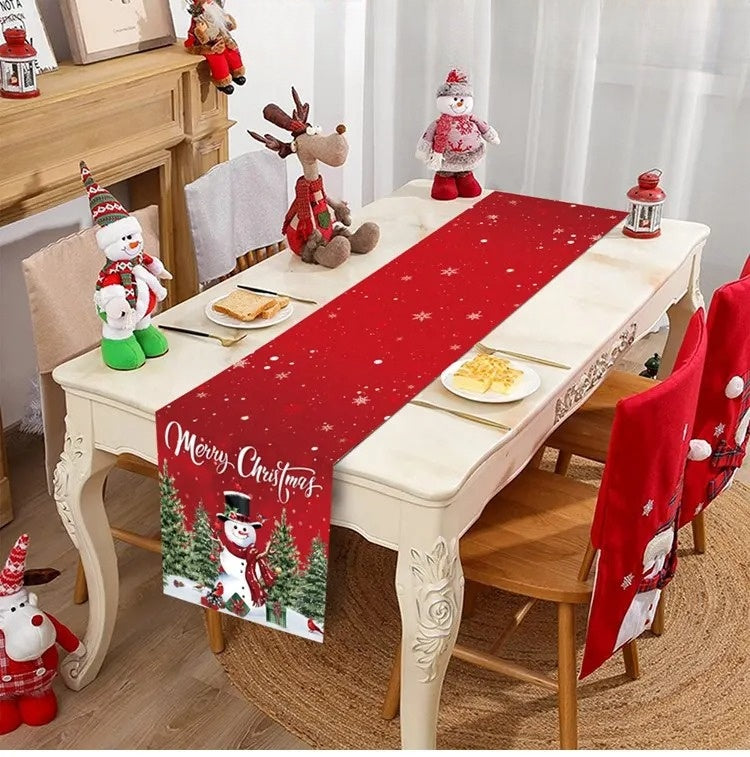 RêveFestif Christmas Tablecloth - Functional Decoration for the Holidays