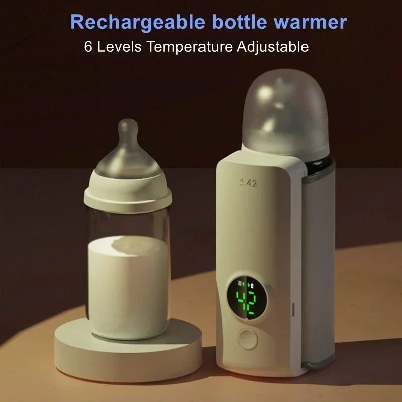 WarmEase - Portable Baby Bottle Warmer with Adjustable Temperature