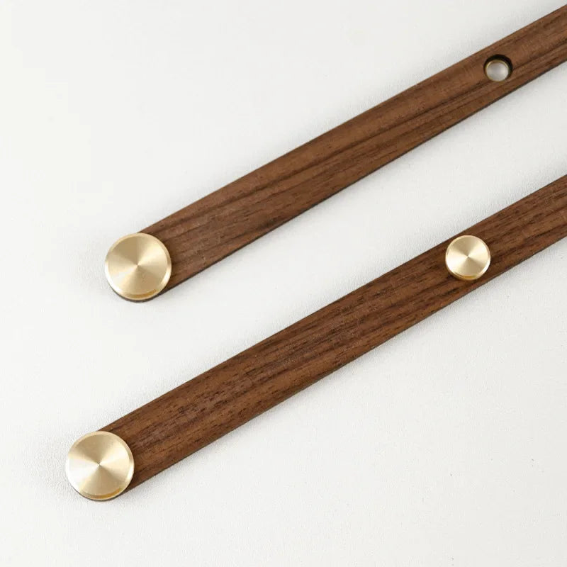 WoodSphere Clock - Larger DIY Wall Clock with Walnut Wood