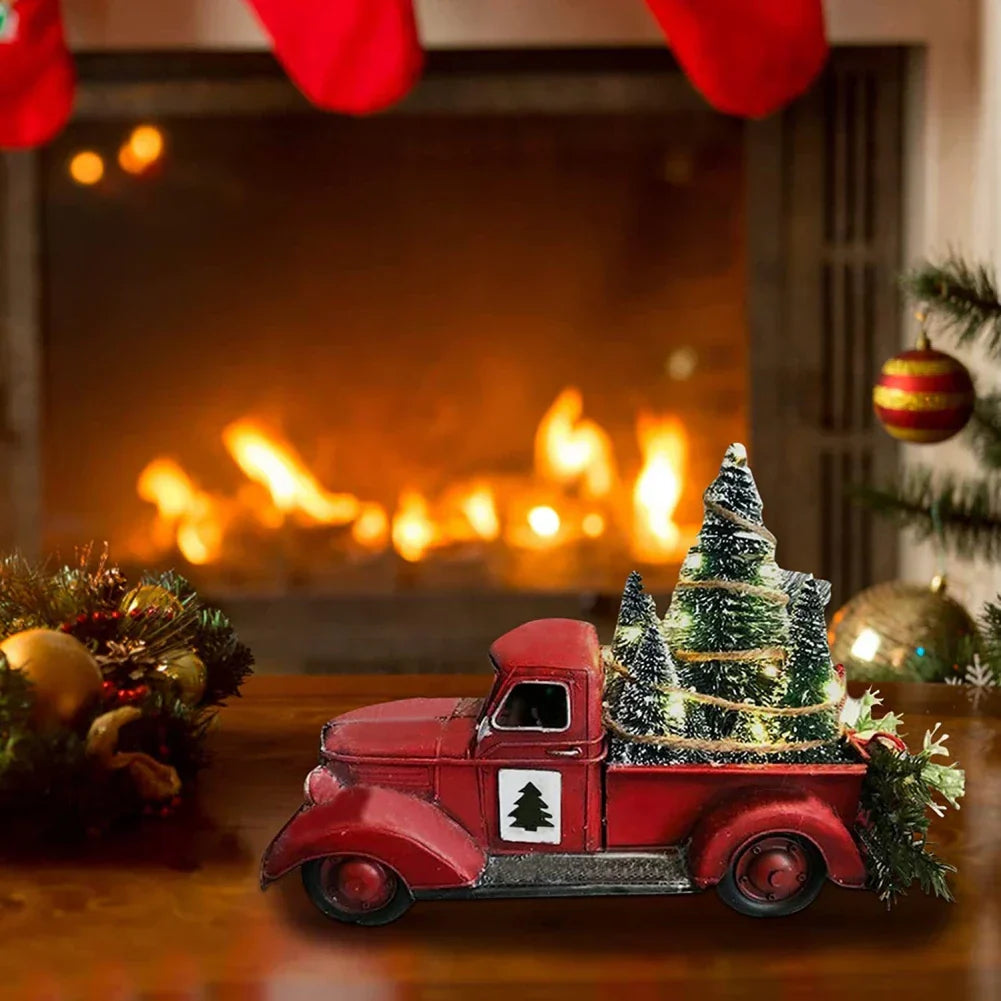 RetroTruck Christmas Ornament - Charming Vintage Christmas Decoration