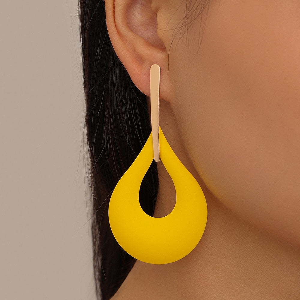Vibrant Artistic Earrings | Unique Design