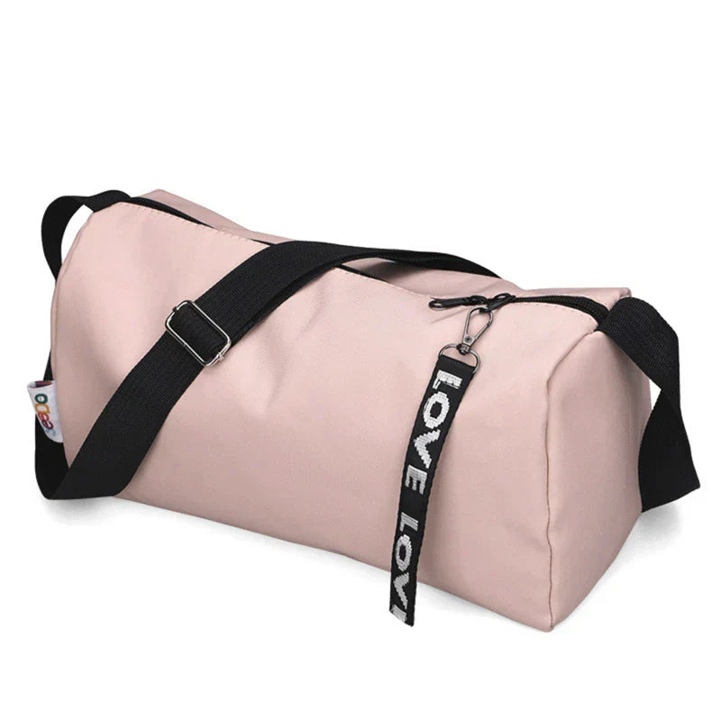 Sporty Elegance Sports Bag - SwiftFit Nylon Sports Bag for Activities