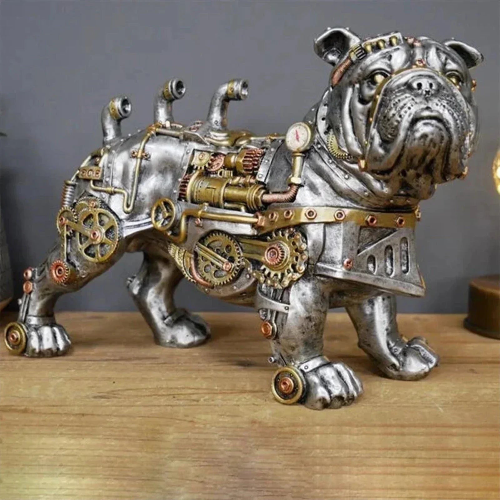 SteamBeast - Steampunk Animal Figures with Gear Discs