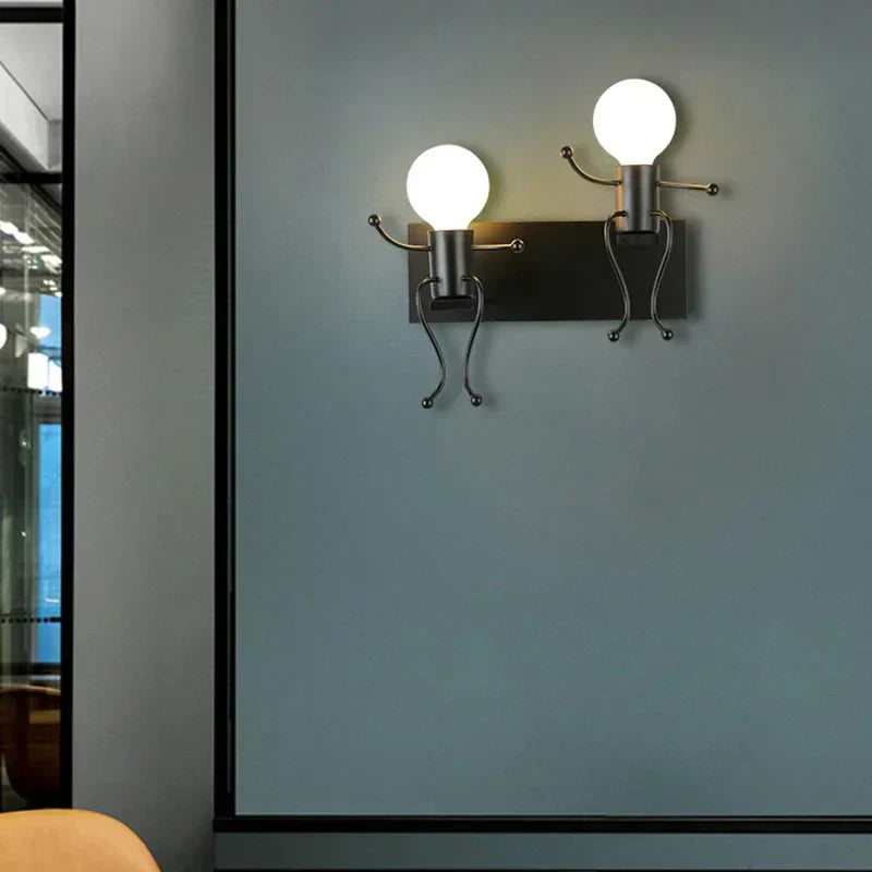 LumiKids - Lekfull LED Vägglampa för Barn