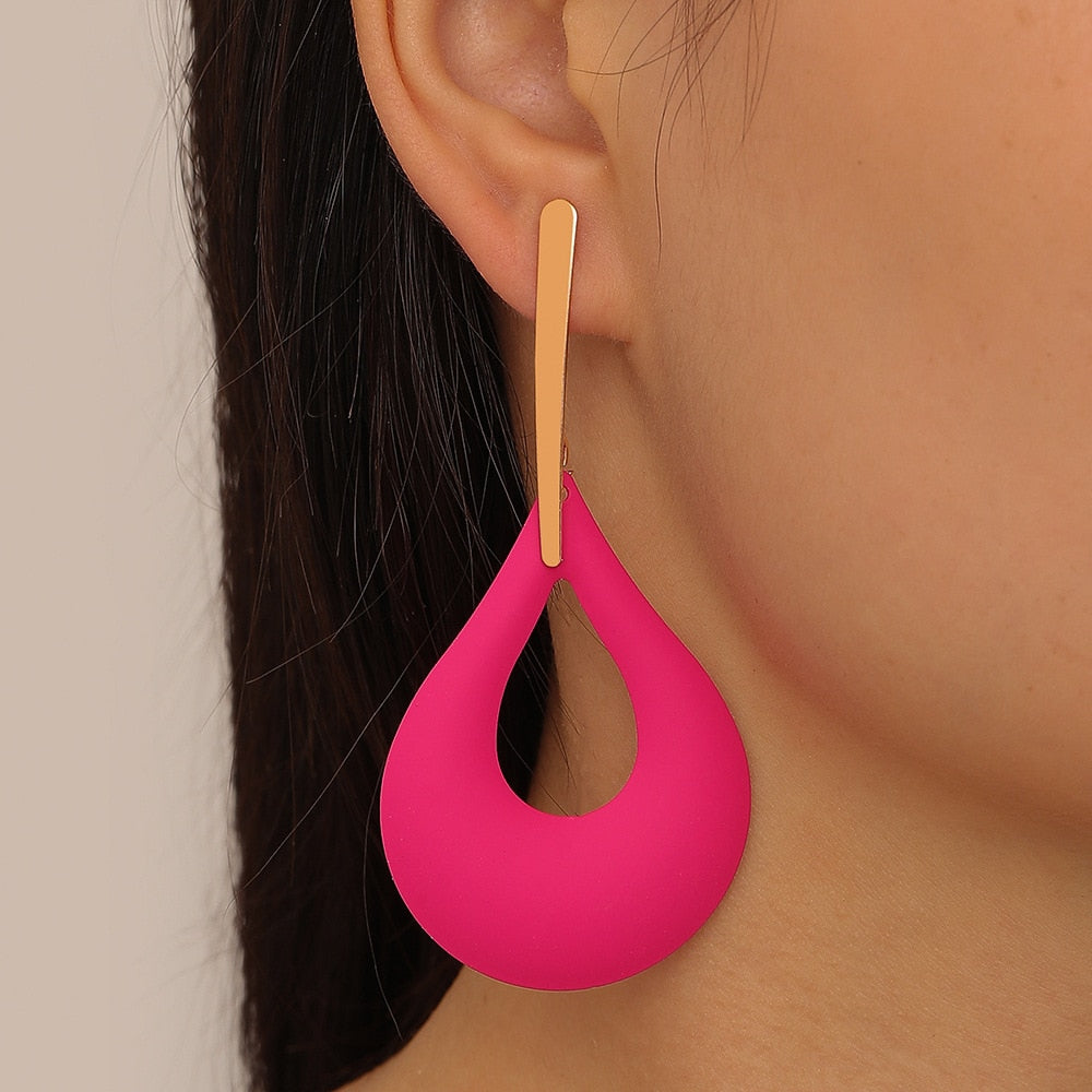 Vibrant Artistic Earrings | Unique Design