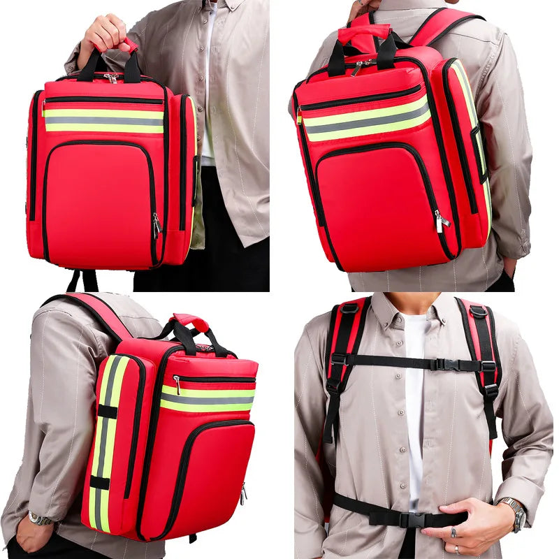 RescueReady - Rugged First Aid and Survival Backpack