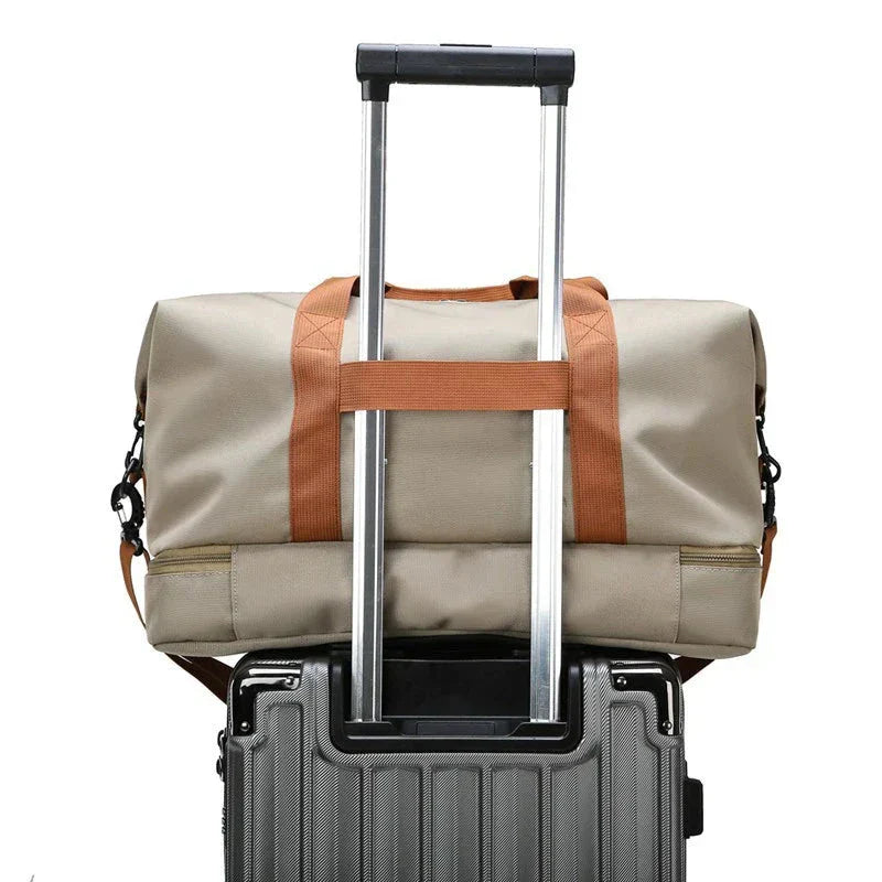 CarryOnFit Travel Bag - Luxury Crossbody Travel Bag for Active Adventurers