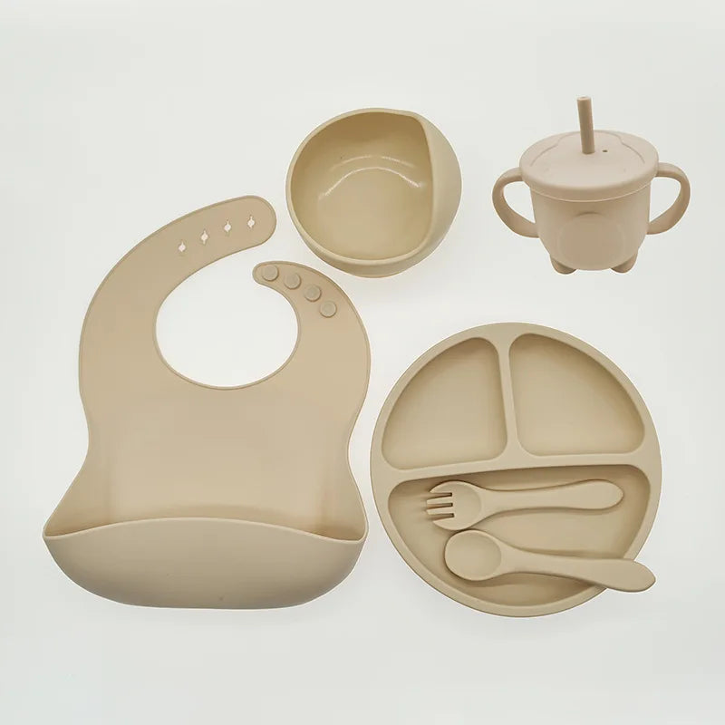 TinyBites – Stylish Silicone Teething Set for Babies
