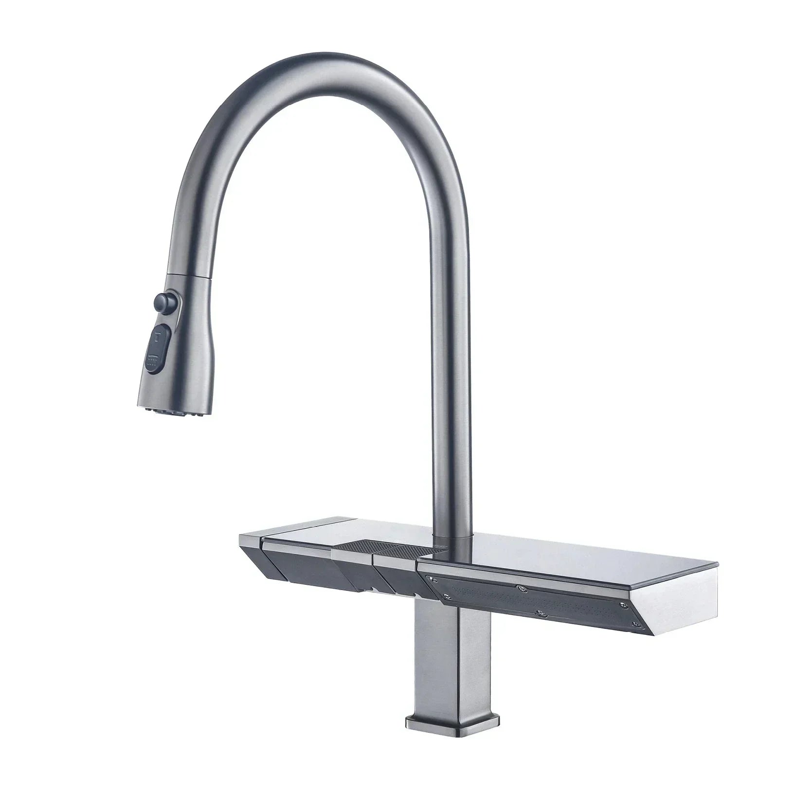 StyleStream Luxe – Modern Kitchen Handle with Digital Design