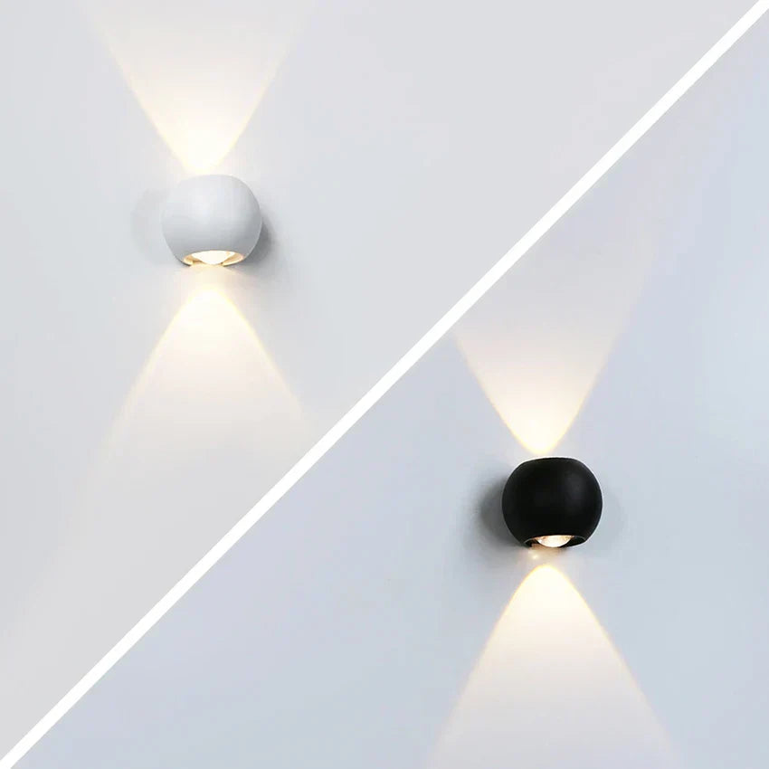 SolarGlow - 6W Outdoor Wall Light