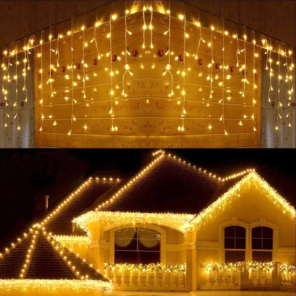 Stylish Starlights - Hanging LED Lights for Magical Outdoor Parties