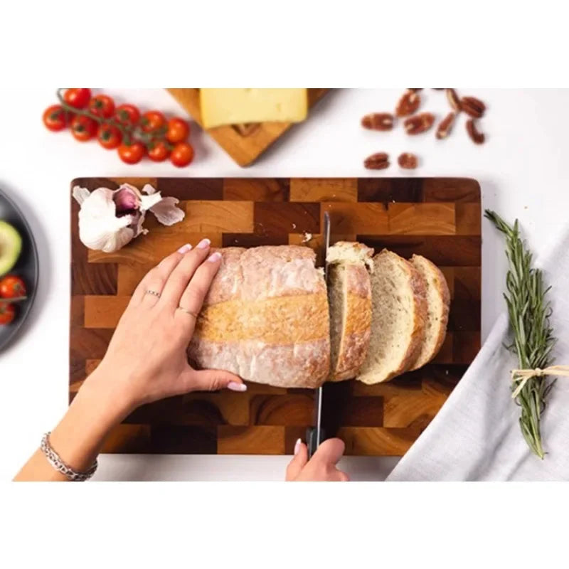 TimberFlow – Luxe Double-Sided Wooden Cutting Board
