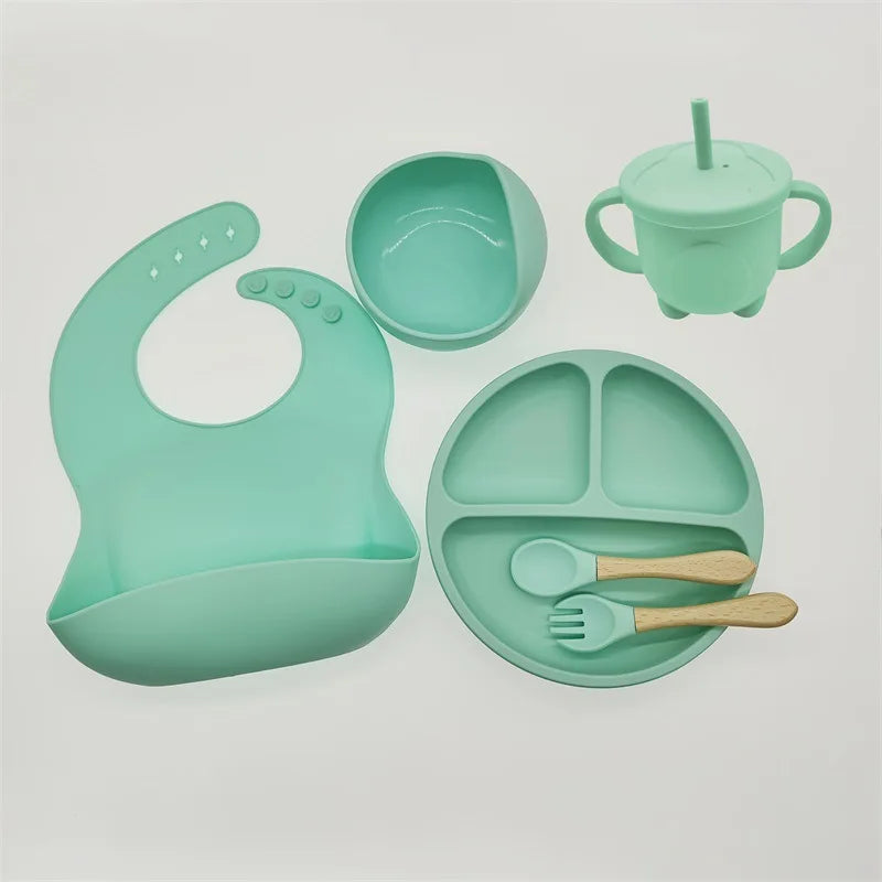 TinyBites – Stylish Silicone Teething Set for Babies