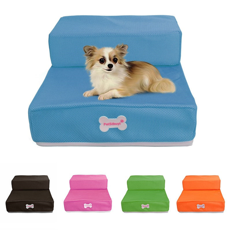 DogStep Pro - Luxe 2-Layer Dog Stairs