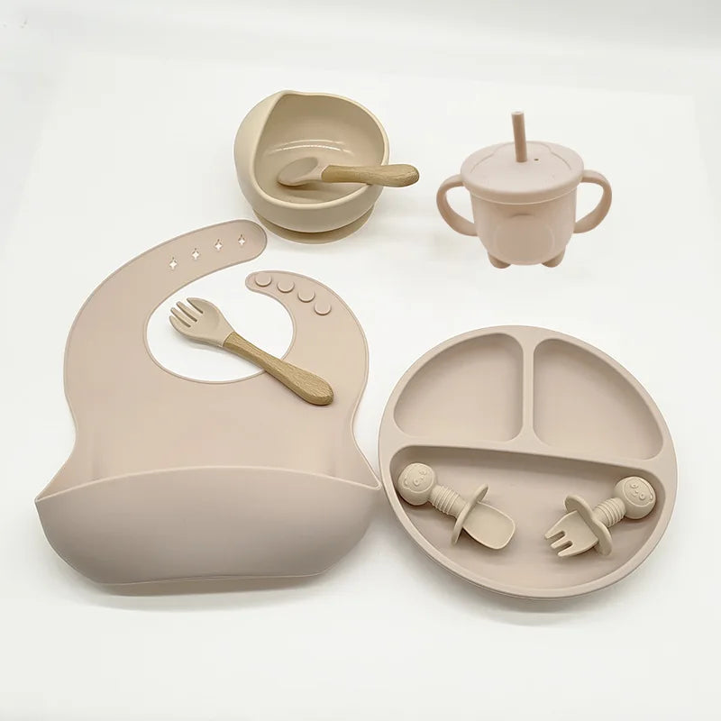 TinyBites – Stylish Silicone Teething Set for Babies
