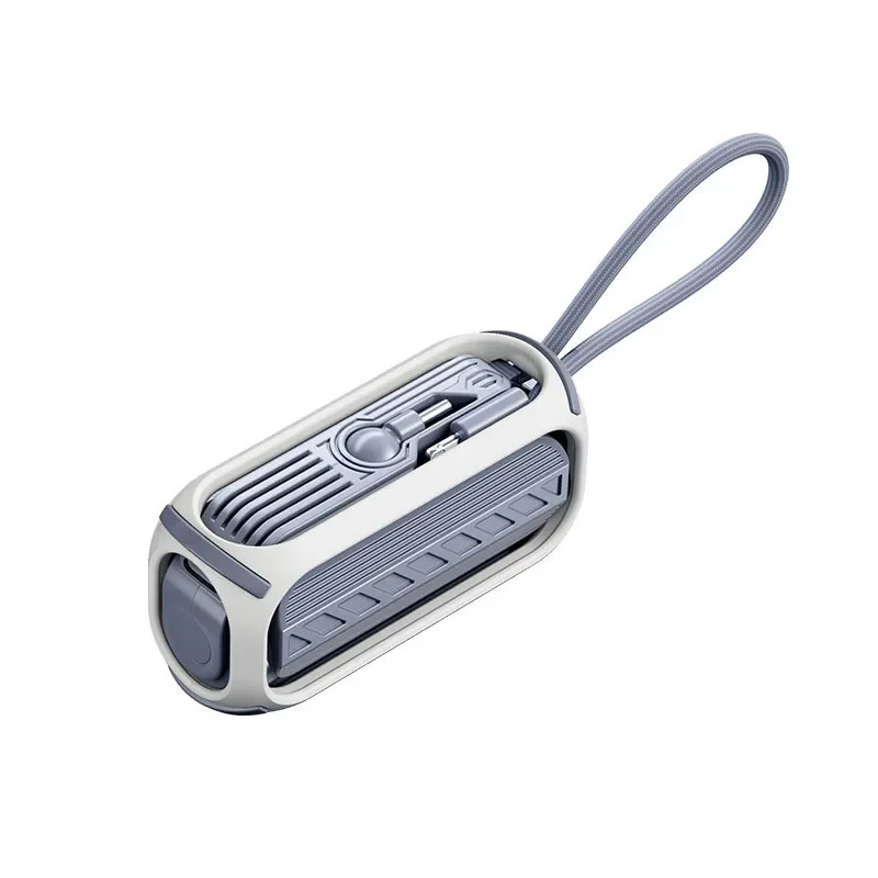 CompactCharge – Stylish Portable Power Bank for Travel