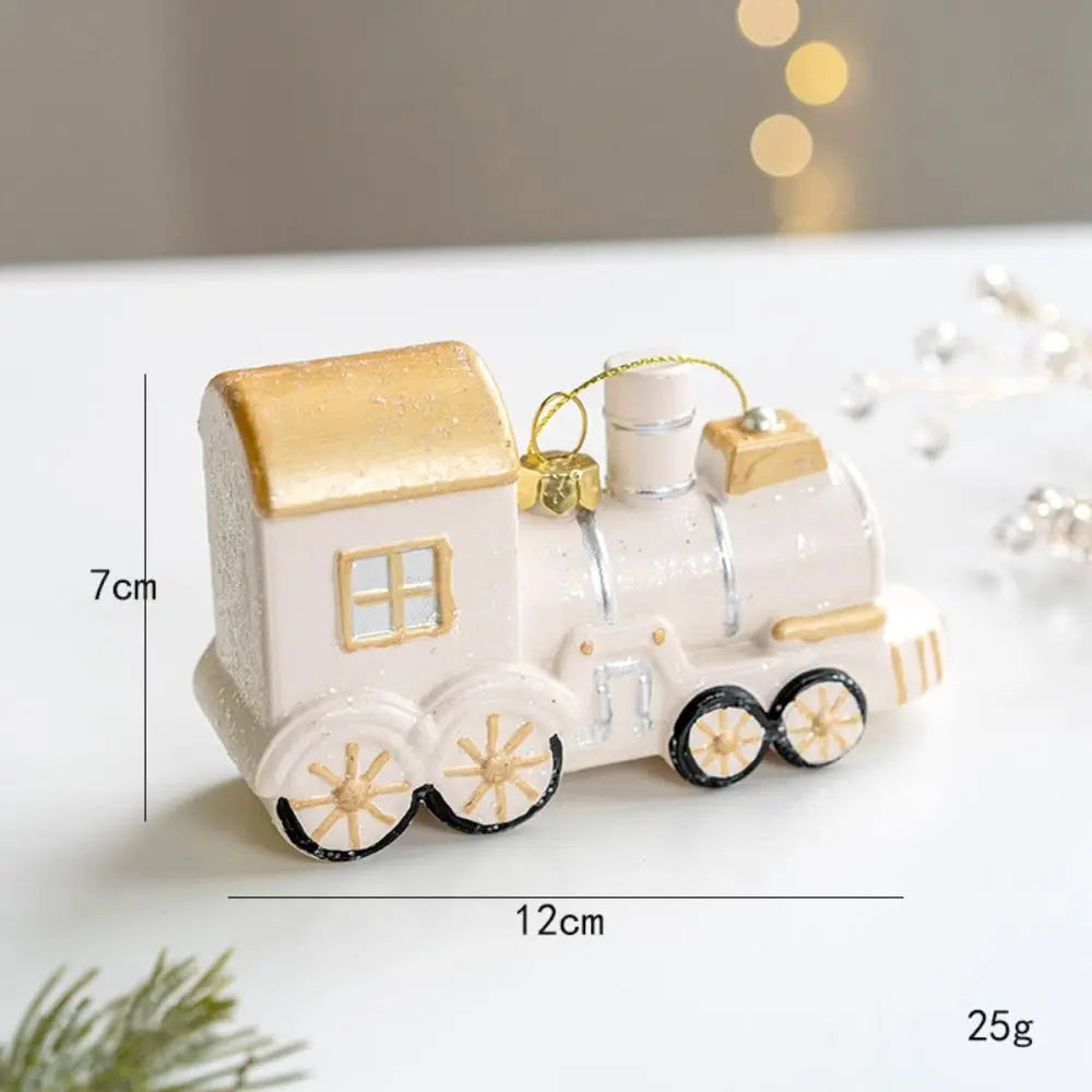 CharmingSnow Christmas Decoration – Enchanting Ceramic Christmas Hanging Decoration